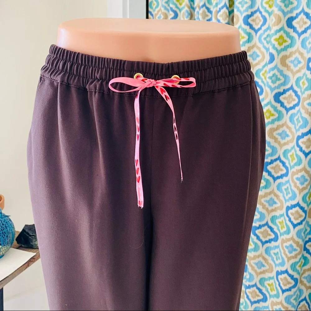Michael Kors High Rise Drawstring Joggers (size M)
